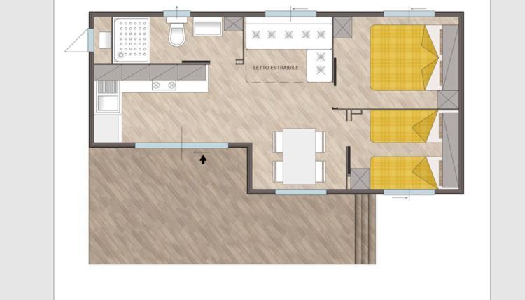 Casa Mobile Gustocamp A Cavallino Treporti Екстериор снимка